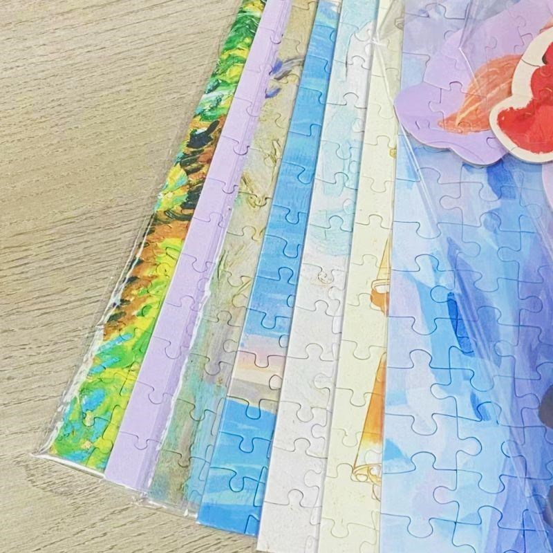 拼图塑封膜收纳袋拼图保护袋高清1000片500片70*50*75大相框挂墙