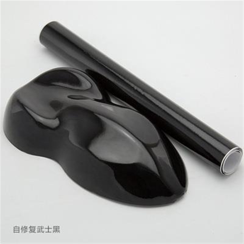 汽车改色膜可修复亮光黑超亮水晶黑钢琴黑全车贴膜改色漆面保护膜