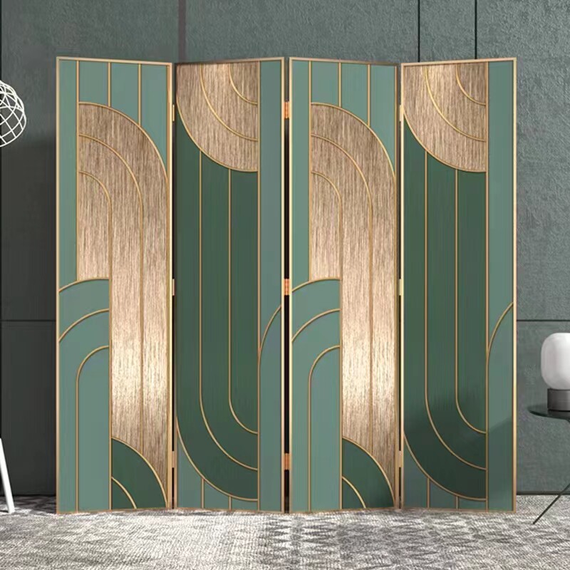 不锈钢折叠屏风隔断异型酒店金属网玄关玻璃铝版浮雕镂空定制加工