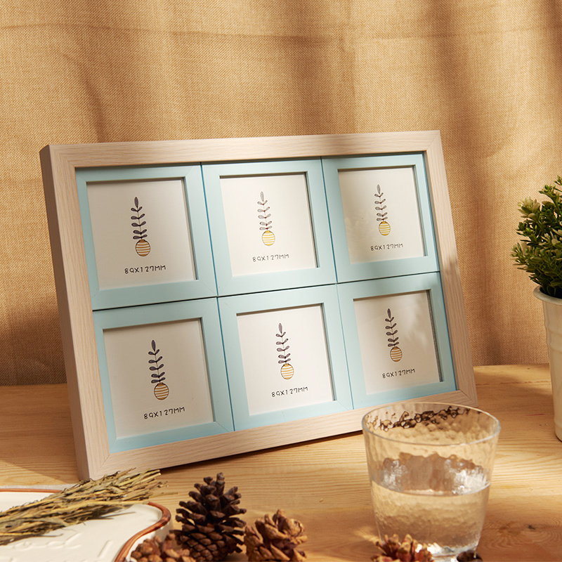 六宫组合正5寸正6寸儿童相框摆台情侣结婚照像框宝宝满月周岁挂墙