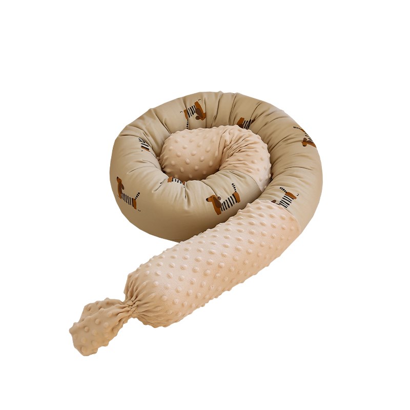 婴儿床围宝宝防撞护栏挡新生儿床中床儿童侧睡抱枕圆柱长条枕