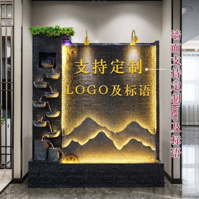 公池司水UFD幕墙流屏风隔断室假山鱼瀑布水造景景观喷内泉摆件欧,家居饰品,流水摆件,淘宝优惠券,粉丝福利购,淘宝优惠卷
