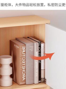 书桌学生家用学写字桌卧室初电脑桌书台式高中生习架书TNI柜一体