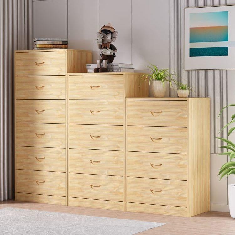 实木斗柜松木卧室无品牌/收纳柜厅抽储物柜木柜客子屉三四五六柜