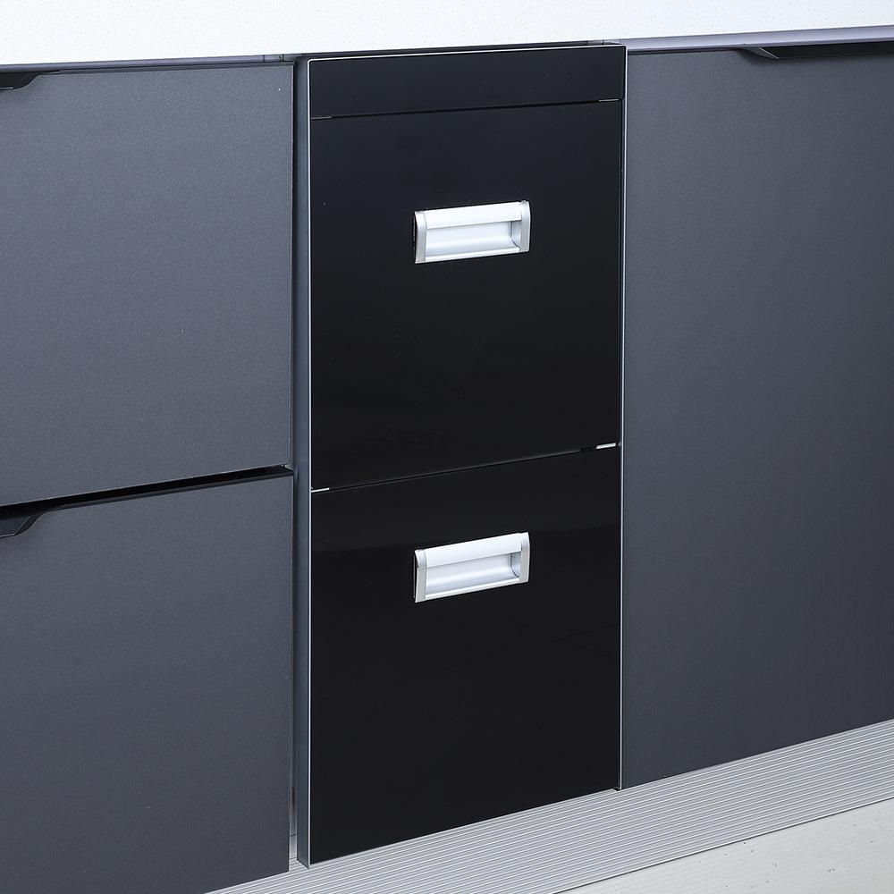 红志米桶缸箱密封橱柜VOR款不锈米罐按压欧储米罐钢放米收纳盒米