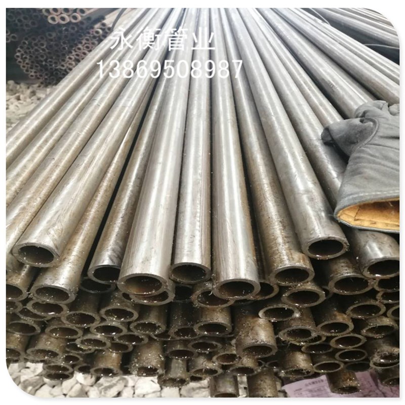 碳钢精密无c缝钢管外径60内孔54/52/50/48/46抛光管光亮无缝管零