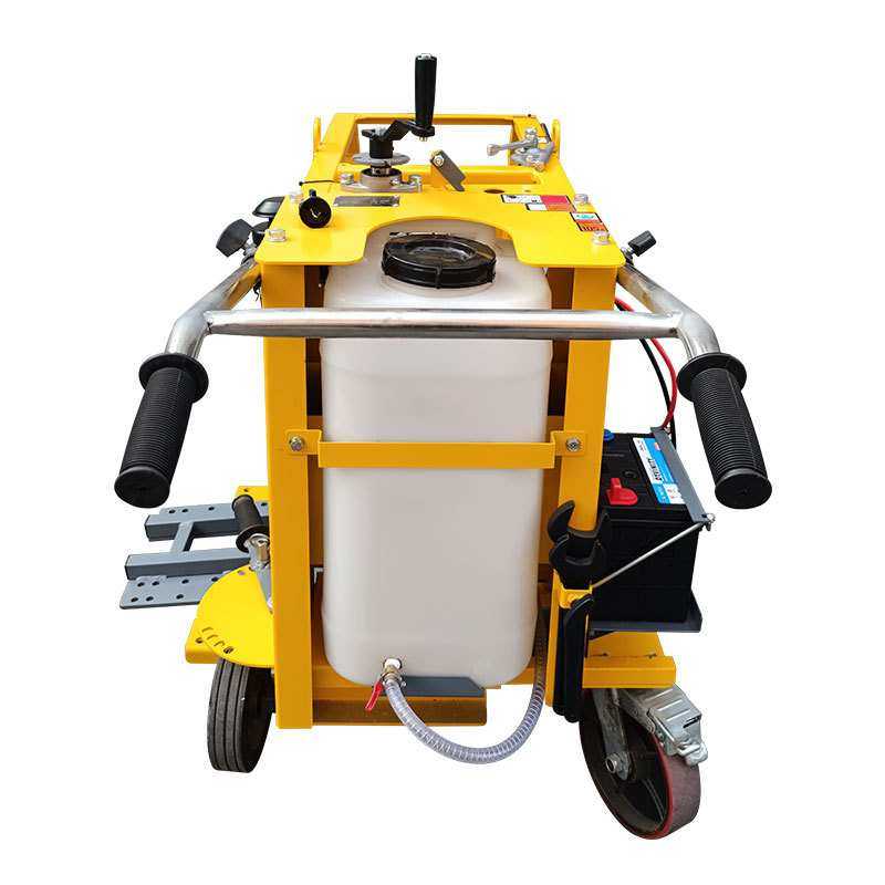 188柴油机手推式井盖切割机路面地面切圆机环切圆周枯井盖切割机