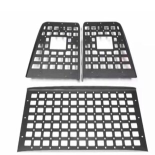 适用方程豹5后备箱置物架侧窗挂网改装 件 尾箱储物架拓展收纳改装