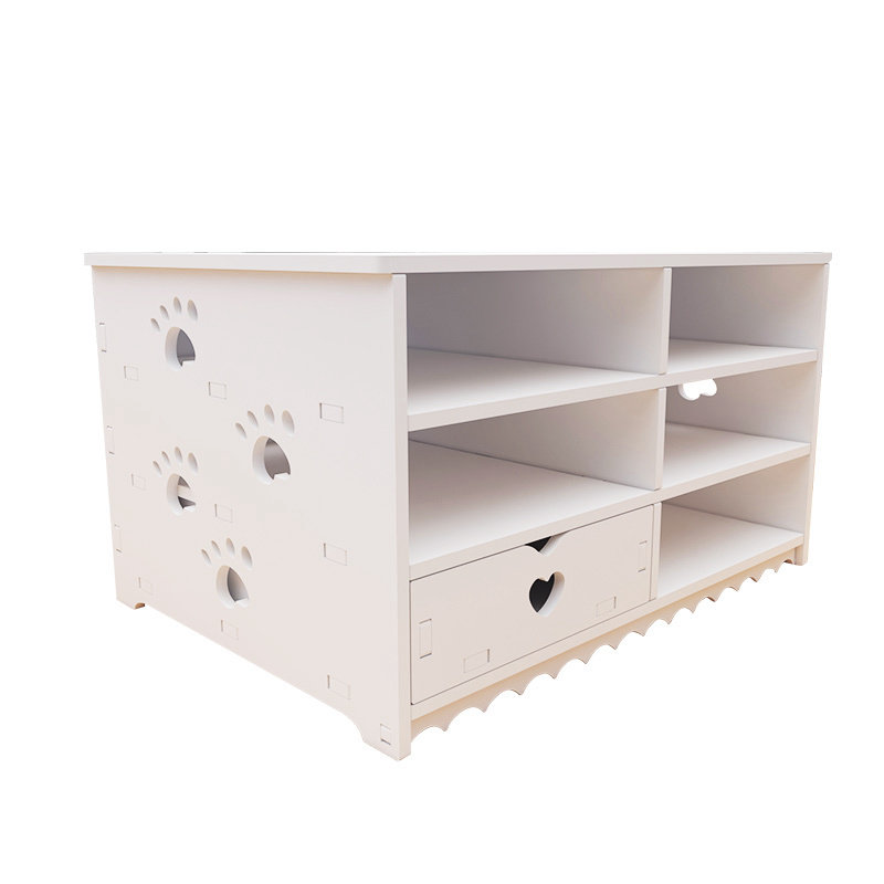 打印机架子办公桌面A4文件票据收纳柜放复印机置物架多层增高支架