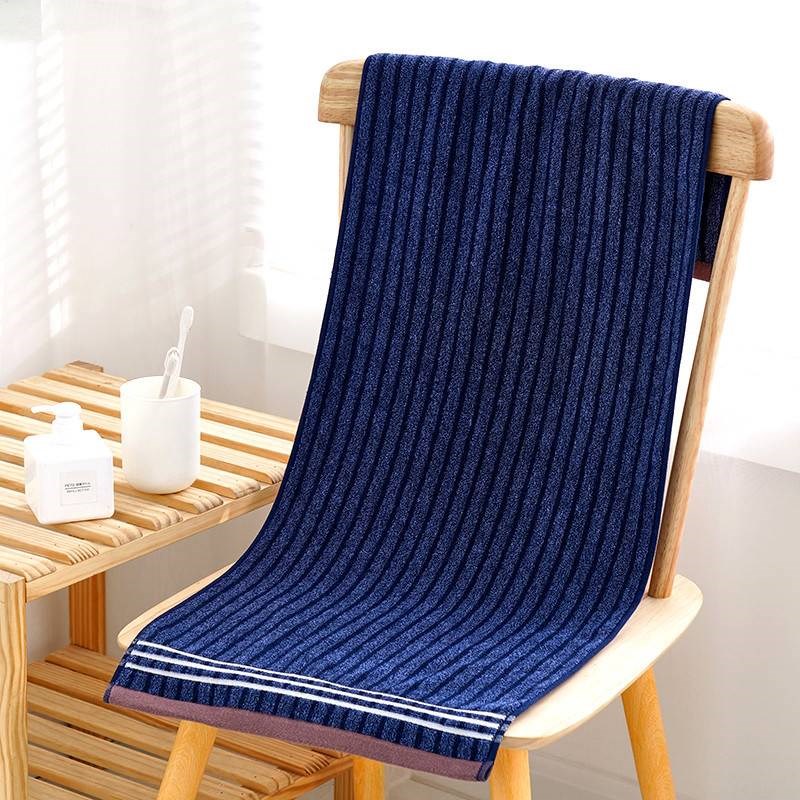 29N男士洗澡毛巾大号100x36加厚柔软吸水洗脸运动加长浴巾女