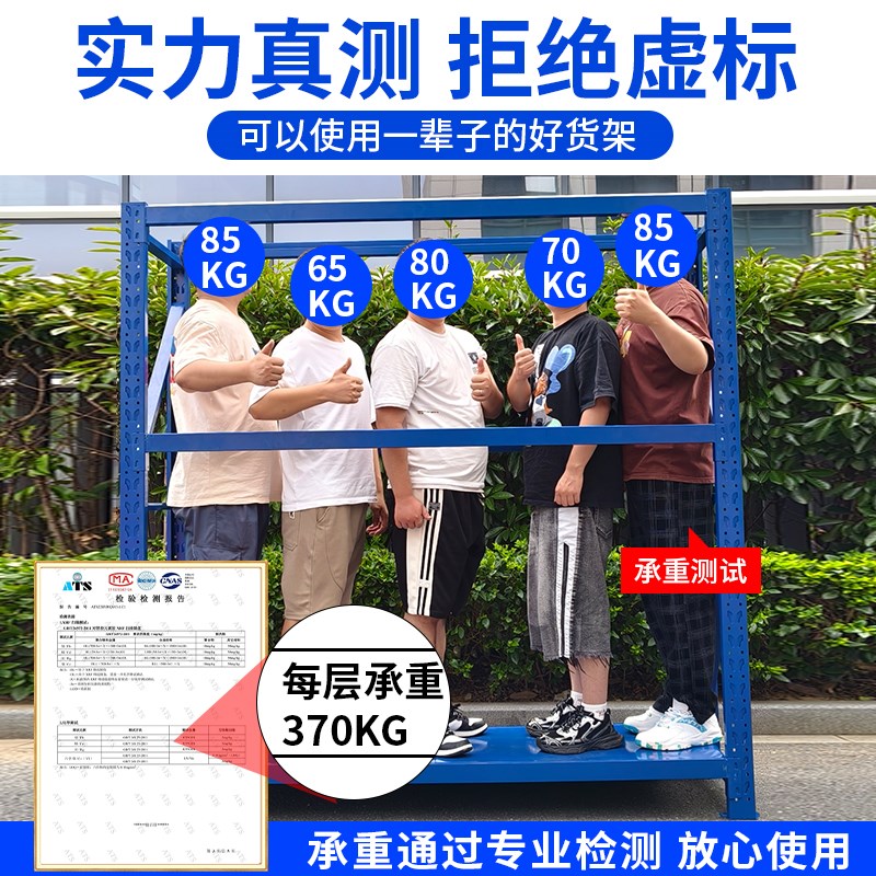 2025新款货架仓库仓储多层置物架重型库房超强承重超市快递铁架子