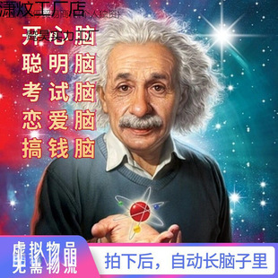 智商+爱因斯坦的脑子加强版买加。拍下后自动长到你大脑上