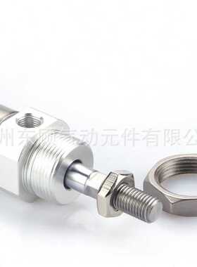 亚德客不锈钢迷你气缸MF32X25X50X75X100X125X150X175X200X250SCA