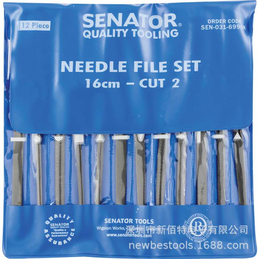 SENATOR 12件维修级套装什锦锉 SEN-031-6990K