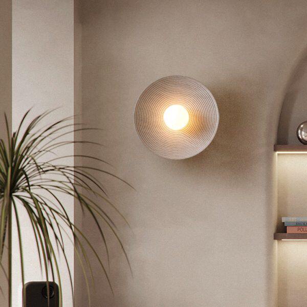 侘寂风复古日式壁灯民宿卧室床头灯餐厅过道墙壁艺术客厅装饰壁灯