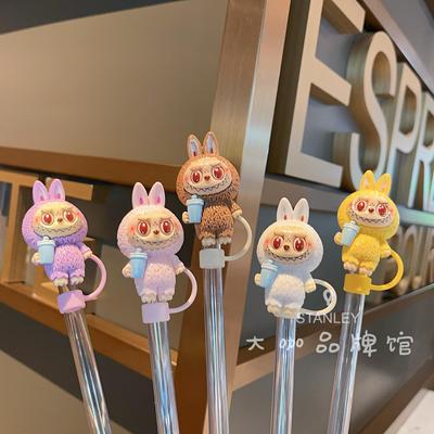 适用直径-mm吸管通用硅胶防尘塞拉布布系列适用stanley吸管杯