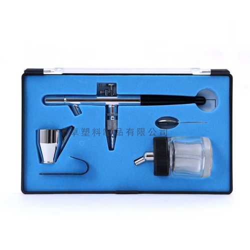 供应0.3mm口径20cc下壶128P喷笔 化妆美甲  模型喷笔 美术喷笔