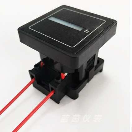 厂家直销蓝茵HM-2FD导轨式计时器工业累时器定时器精准工业定时器