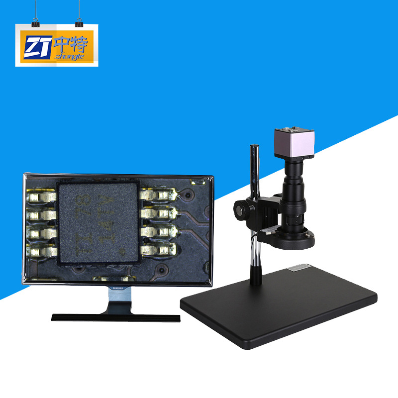 ZT1952高清视频显微镜1400万像素图像处理高清视频显微镜画质清晰