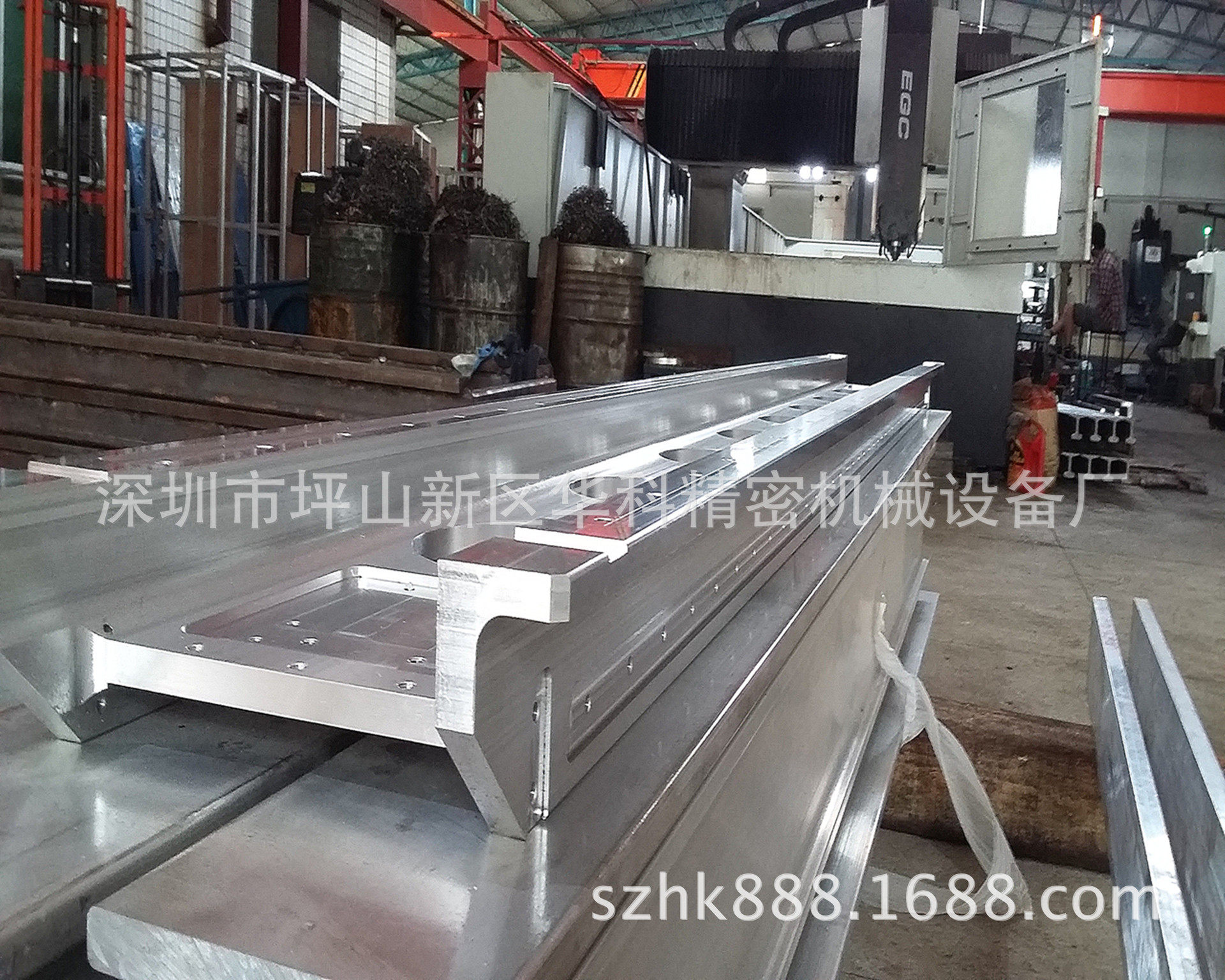铝型材坪山五金加工厂龙门CNC大型电脑锣加工大型加工中心