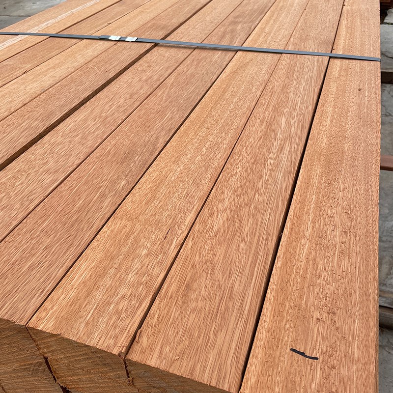 菠萝格防腐木地板户外扶手栈道巴劳木板材L庭院室外坐凳异形柳桉