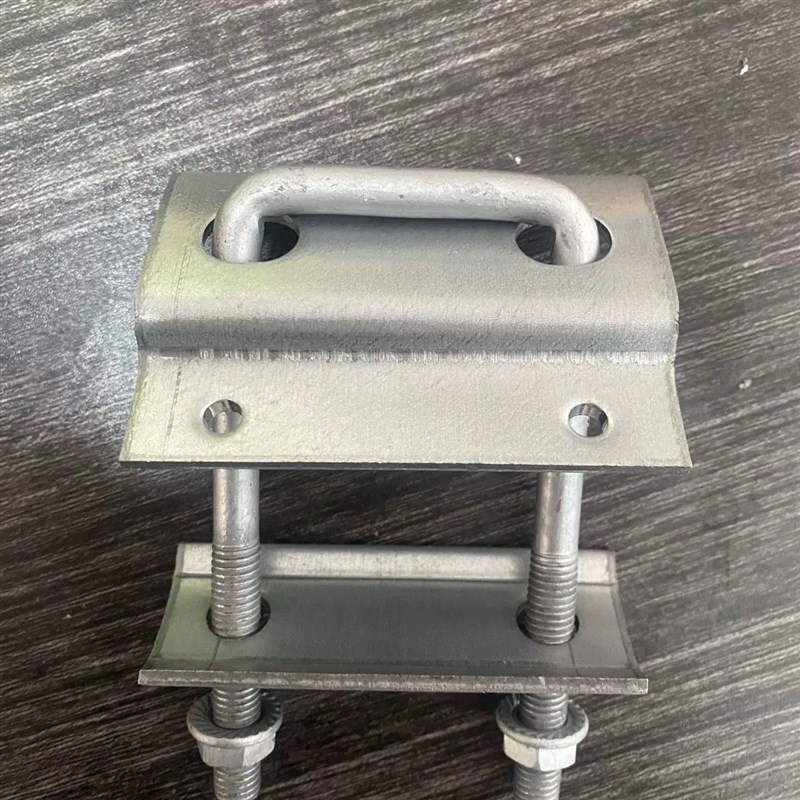 光伏穿刺下压块 穿刺双孔压板 方管穿S刺压块槽下压块