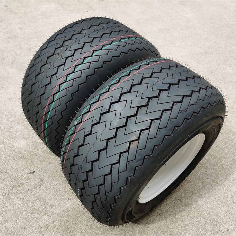 观光车巡逻车加厚轮m胎8寸真空胎高尔夫球车轮胎18*8.50-8寸轮毂