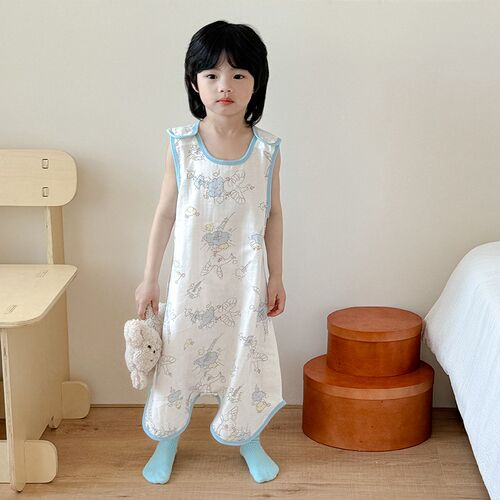宝宝睡觉护肚子神器婴儿肚兜夏季薄款防着凉睡袋小孩儿童夏天