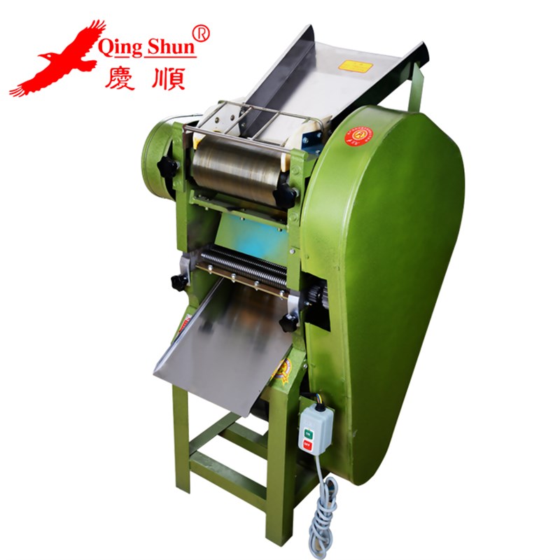 庆顺ag50型中速压面机商用电动自动制面条梅州腌面拉面一体揉面机