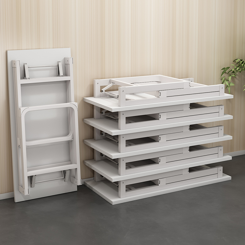 简易家用可摺叠台式电脑桌卧室书桌学生宿舍学习写字长方形小桌子