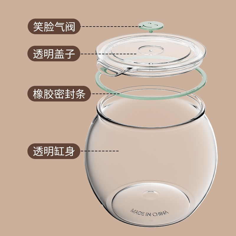 2024新款米桶家用防虫防潮密封装米箱面粉五谷储存罐大米缸容器