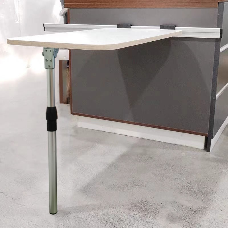 不锈钢折叠伸缩房车可调节自由伸缩圆管活动升降桌腿腿改装配件