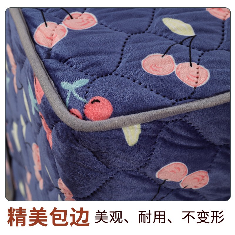 电暖炉烤火桌子罩套烤火被子电炉烤火炉加厚正方形桌布罩桌罩冬季