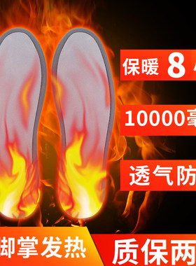 银星淘USBg充电鞋垫发热鞋垫冬季保暖电暖鞋垫加热鞋垫可行走男女
