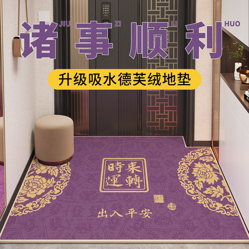 九紫离火运入户门地垫进门大门口脚垫子家用防滑P门垫2024新款地