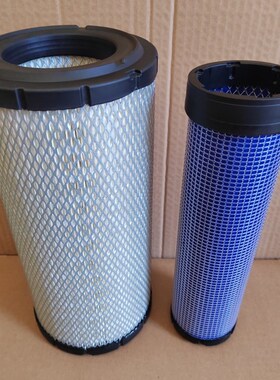适配山推挖掘机SE60 60-9A 75-9空气滤芯滤清U器配件过滤网空滤
