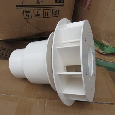 【折扣价】PVC 虹吸式雨水斗PVC管材配件87型塑料重力DVN110 75落