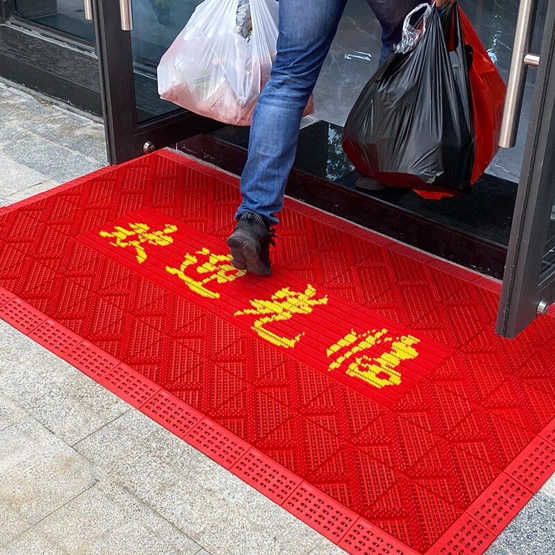 进门地垫定制logo印字广告订制欢迎光临L门垫商用定做迎宾防滑地图片