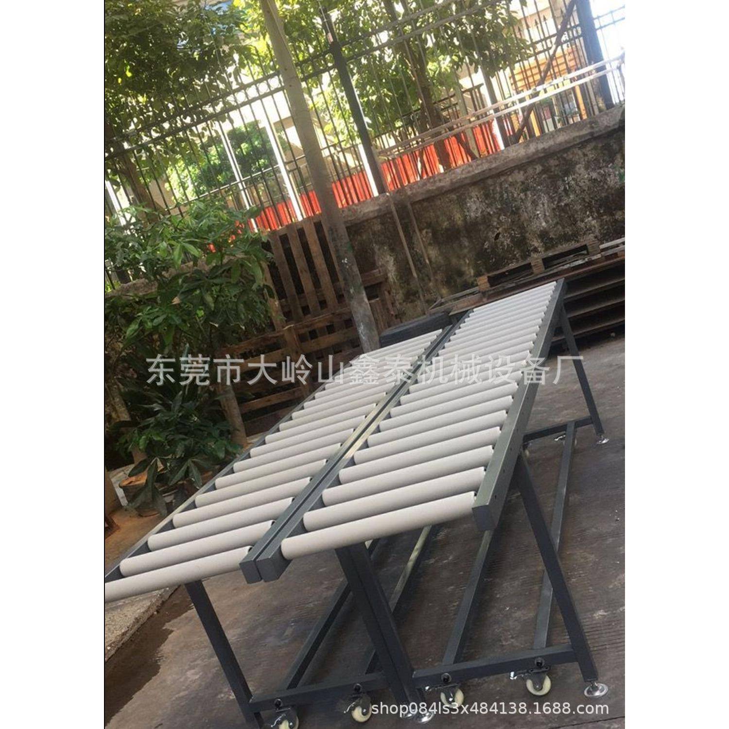 输设备无动送滚筒线输送机滚557筒流水线转力弯机镀锌滚筒