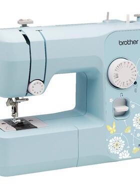 兄弟家B用缝扣纫机JK42717多功能带锁锁边眼绿色小清新衣车