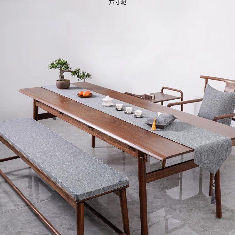 长凳坐垫中式座垫tiqYbu5K凳屁换可垫长条椅垫板卡座鞋凳软包垫子