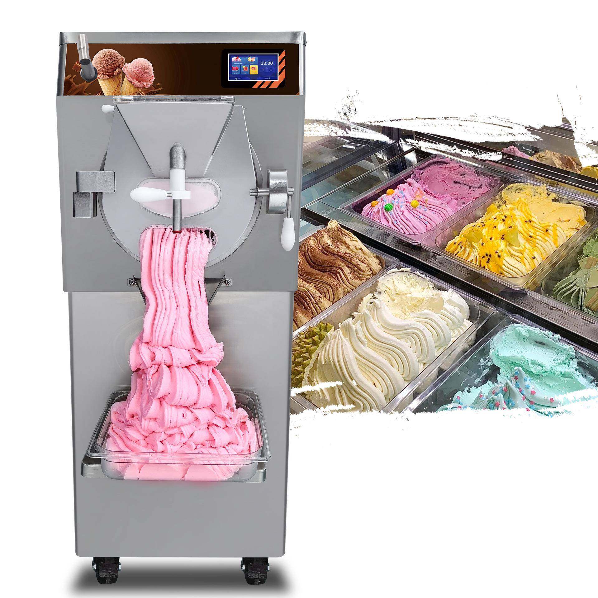 全自动挖球硬冰淇淋机沙冰雪花酪冰粉生产机器商用立式硬雪糕机,清洗/食品/商业设备,其他食品加工设备,淘宝优惠券,粉丝福利购,淘宝优惠卷