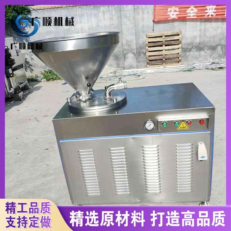 香肠风干肠双路灌肠机 商用液压全自动灌肠机多功能腊肠加工设备