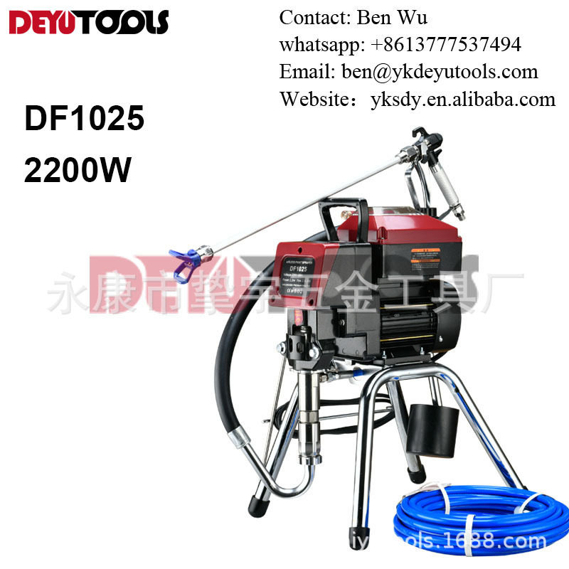 多功能柱塞电动高压无气喷涂机乳胶漆涂料油漆家用喷漆机跨进110V,五金/工具,电动喷涂机,淘宝优惠券,粉丝福利购,淘宝优惠卷