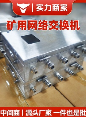 矿用本安型千兆环网交换机KJJ127隔爆兼本安型万兆交换机