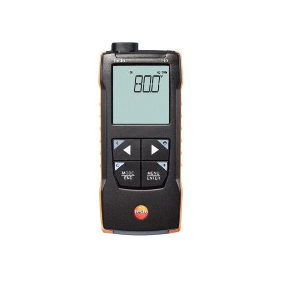 Testo110精密型精度测温仪空气接触式温度热电偶NTC探头