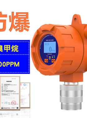 固定式带显示带工业防爆声光报警器甲酸探测器CH2O2高精度检测