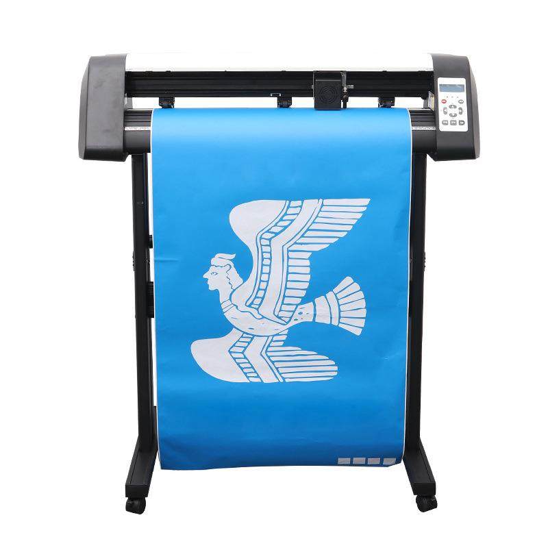 不干胶标签模切机数码手动定位轮廓巡边切割机热转印刻字膜刻字机