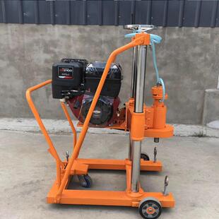 混泥土路面钻孔取芯机汽油动力小型抽心机HZ-20路面钻芯提取设备