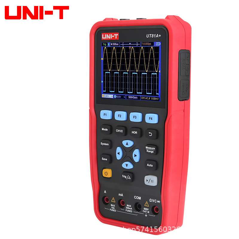 优利德UT81A+/UT81C+手持双通道示波万用表三合一高精度示波器
